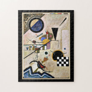 Die abstrakte Kunst von Kandinsky widerspricht Puzzle