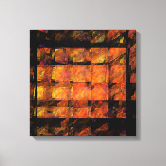 Die Abstrakte Kunstdrucke an der Wand: Quad Canvas Leinwanddruck