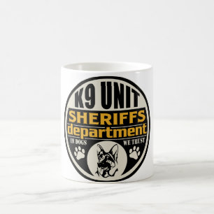 Die Abteilung des Sheriffs der Einheits-K9 Kaffeetasse