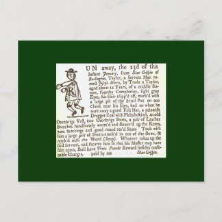 Die abwesende Postkarte