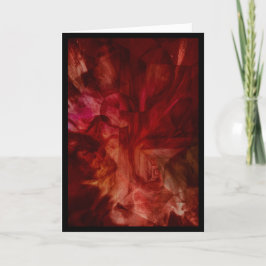 Die Abystin- und Kunstkarte Feiertagskarte