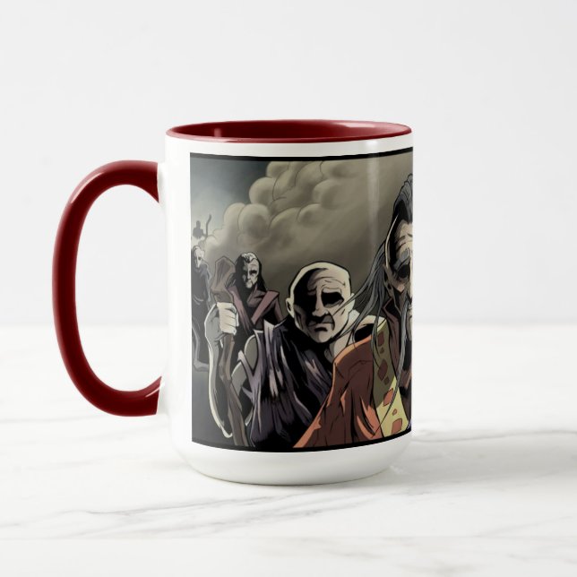 Die Acht Unsterblichen - Tasse (Links)