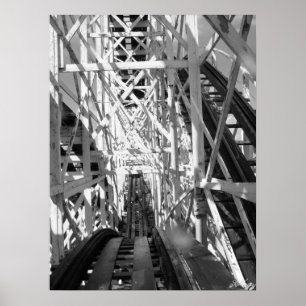 Die Achterbahn Poster