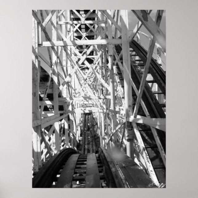 Die Achterbahn Poster (Vorne)
