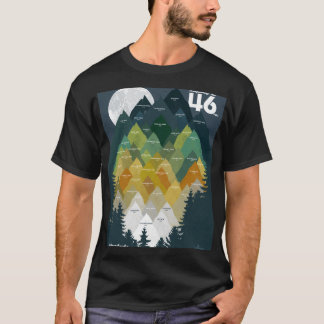 Die Adirondack High Peaks NY Mountain H erobern T-Shirt