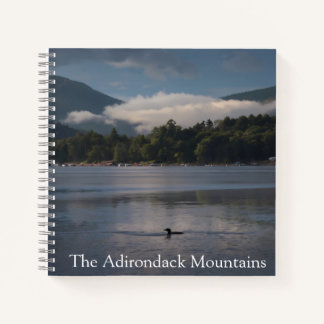 Die Adirondack-Seen Notizbuch