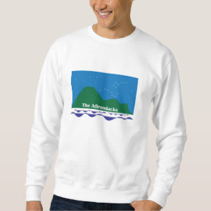 Die Adirondack Sterne Sweatshirt