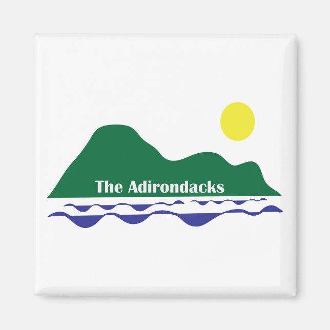 Die Adirondacks Magnet (Vorne)