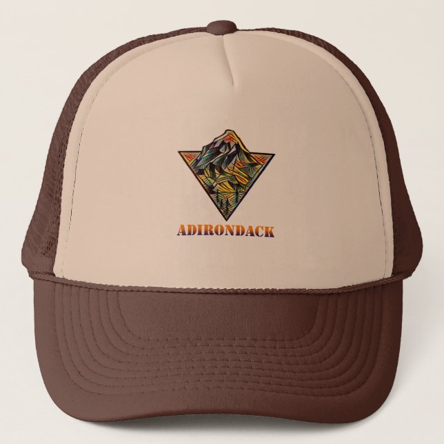 Die Adirondacks Truckerkappe (Vorderseite)