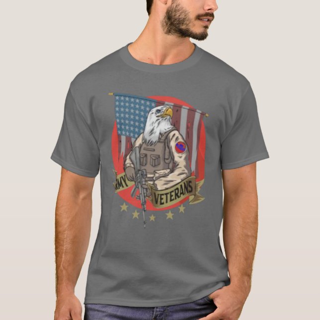 Die Adler-Veteranen-Armee  T-Shirt (Vorderseite)