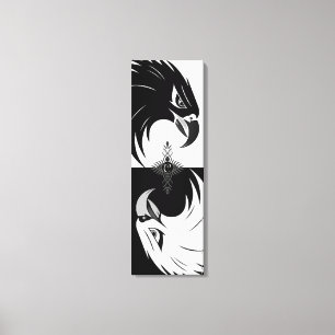 Die "Adlerauge" gesteppte Leinwand drucken