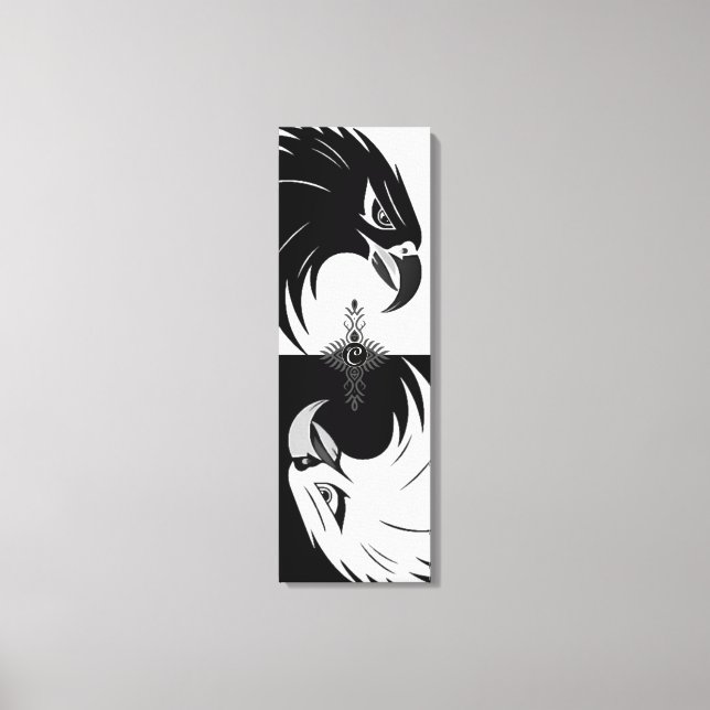 Die "Adlerauge" gesteppte Leinwand drucken (Vorderseite)