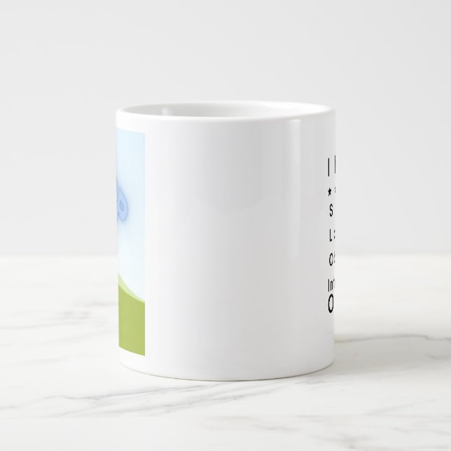 Die Adorable Specialty-Tasse der INTP-Persönlichke Jumbo-Tasse (Vorderseite)