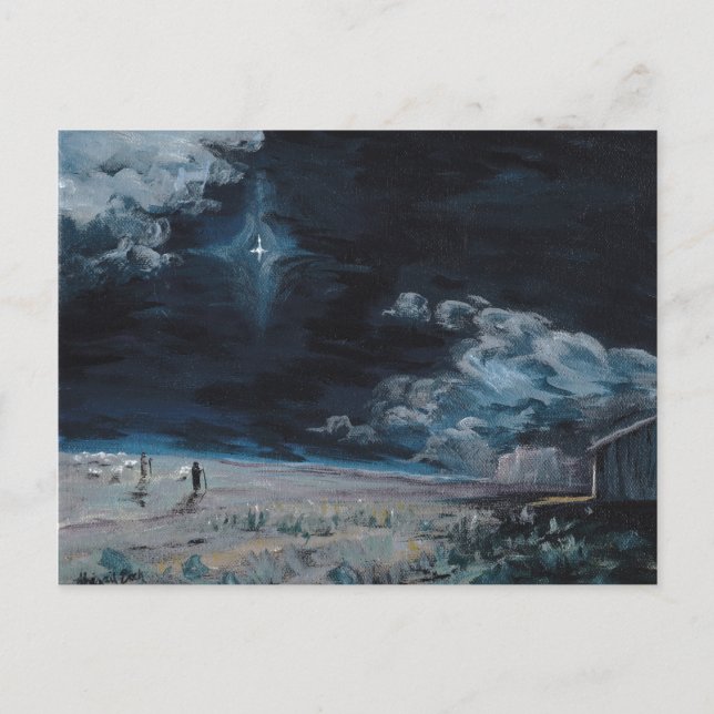 Die Adventskarte Postkarte (Vorderseite)