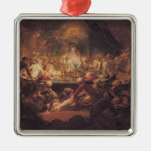 Die Affe-Freimaurer Silbernes Ornament