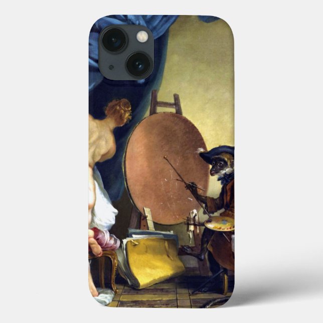 Die Affenmalerin Case-Mate iPhone Hülle (Rückseite)