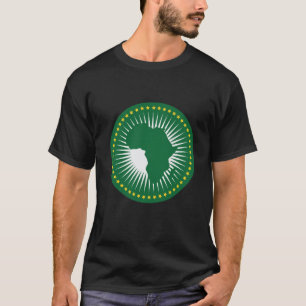 Die afrikanische Gewerkschaft-Flagge, die Flagge d T-Shirt