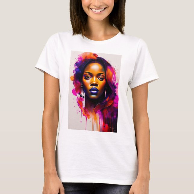 Die afrikanische Kunst T-Shirt (Vorderseite)