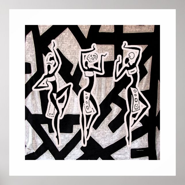 Die afrikanische Rhythmusnation unter der Erde Poster (Vorne)