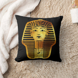 Die ägyptische goldene Tutanchamun-Maske Kissen