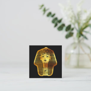 Die ägyptische Goldene Tutanchamun-Maske Mitteilungskarte