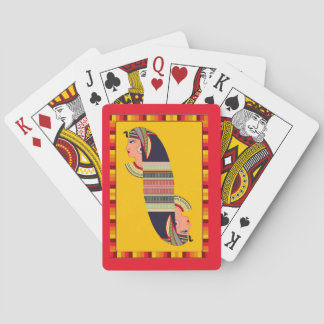Die ägyptische Göttin إ ل ه ة م ص ر Spielkarten
