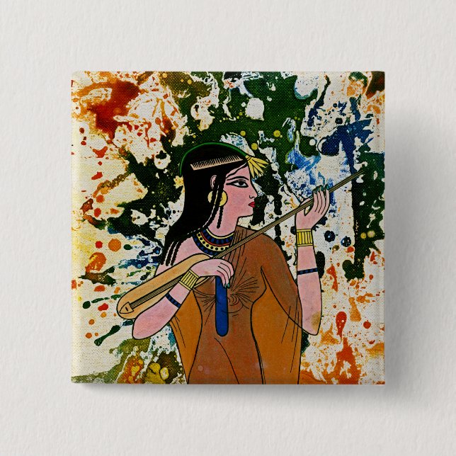 Die ägyptische Verzauberung von Michael Moffa Button (Vorderseite)