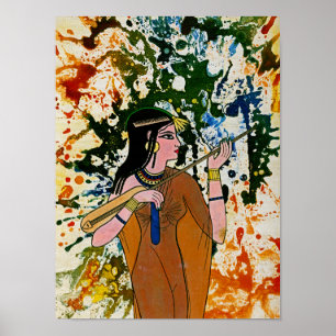 Die ägyptische Verzauberung von Michael Moffa Poster