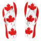 Die Ahornleaf-Flagge Kanadas Flip Flops (Fußbett)