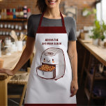Die Air Fryer Queen Schürze<br><div class="desc">Schalten Sie die Hitze in der Küche mit dieser spielerischen, anpassbaren Schürze mit einem niedlichen, lächelnden Fön, der bereit ist, knusprig gut zu versorgen! Das unterhaltsame, kawaii-inspiriert Design verleiht Ihrer Kochroutine mehr Persönlichkeit, während der anpassbare Text lasse, dass Sie Ihren Titel als Air Fryer Queen (oder was auch immer Sie...</div>