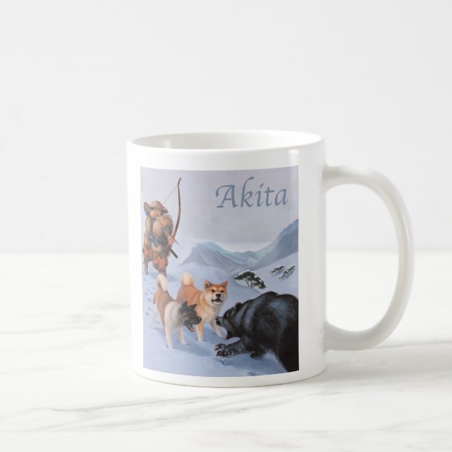 Die Akita-Tasse Tasse (Rechts)