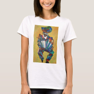 Die akkordionistische Kunst des Kubismus T-Shirt
