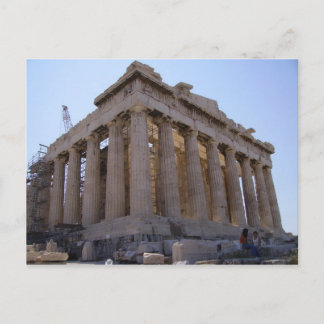 Die Akropolis in Athen, Griechenland Postkarte