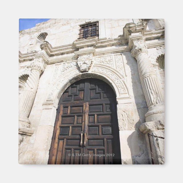 Die Alamo in San Antonio, Texas Magnet (Vorne)