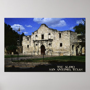 Die Alamo Print Poster