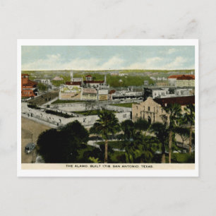 Die Alamo, San Antonio, TX 1916 Vintage Postkarte