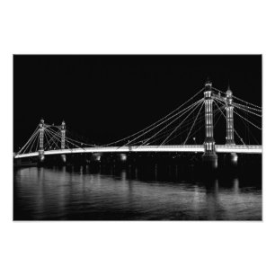 Die Albert-Brücke London Fotodruck