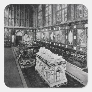 Die AlberterinnerungsKapelle, Windsor Quadratischer Aufkleber