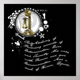 Die Alchemie der Produktion Poster