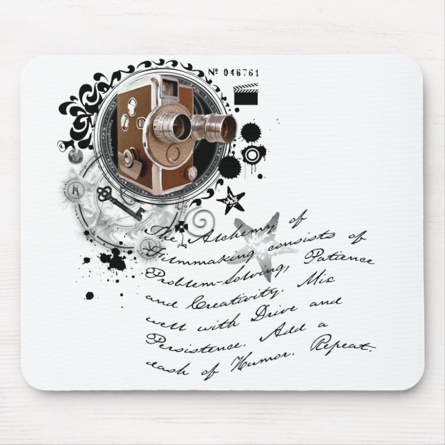Die Alchimie der Filmproduktion Mousepad (Vorne)