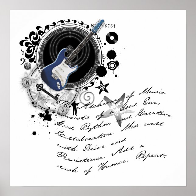 Die Alchimie der Musik Poster (Vorne)
