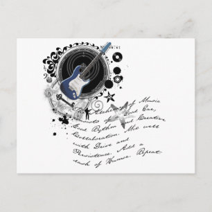 Die Alchimie der Musik Postkarte