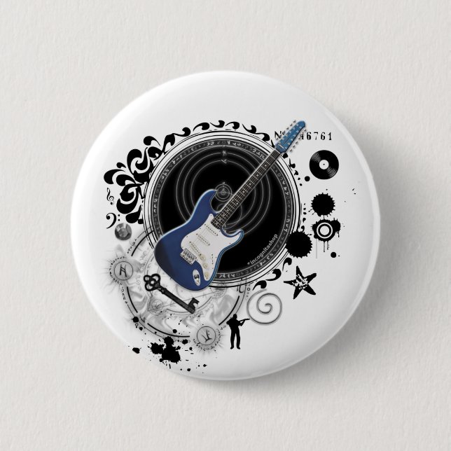 Die Alchimie des Musik-Bildes Button (Vorderseite)