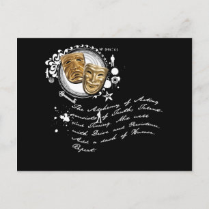 Die Alchimie des Schauspiels Postkarte