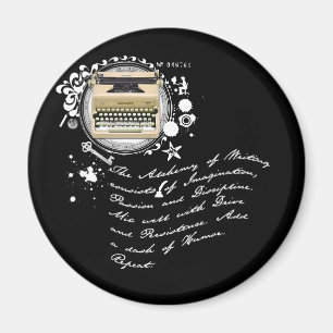 Die Alchimie des Schreibens Magnet