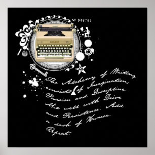 Die Alchimie des Schreibens Poster