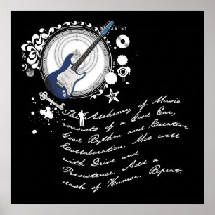 Die Alchimie von Musik Poster