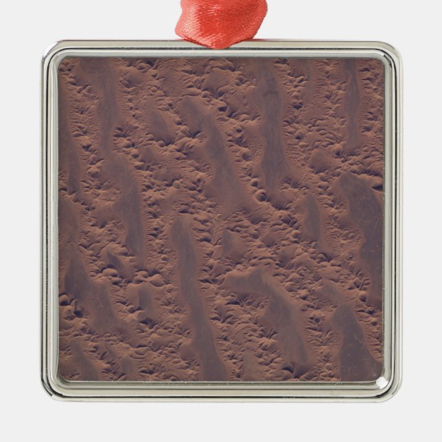 Die algerische Wüste Silbernes Ornament (Vorne)