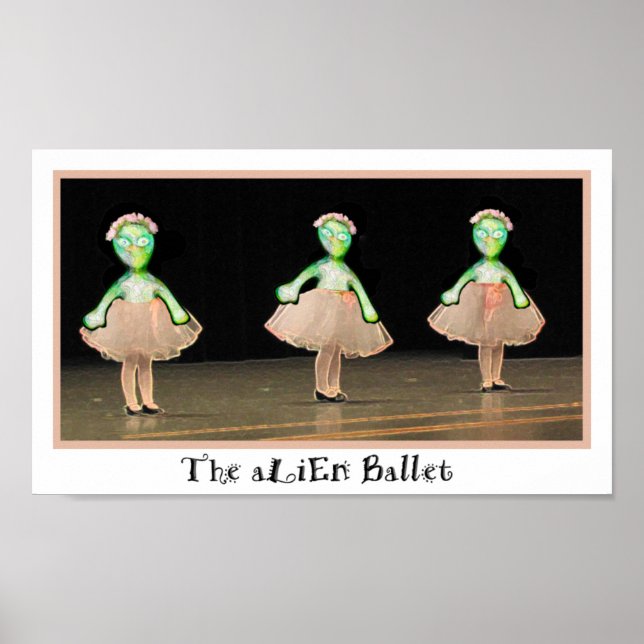Die Alien Ballett! Poster (Vorne)