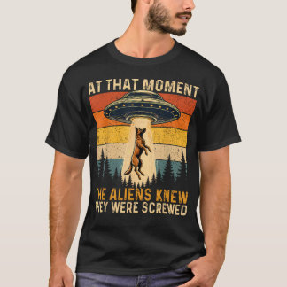 Die Aliens wussten, dass sie erledigt waren - Belg T-Shirt